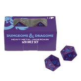 ULTRA PRO - Dados Phandelver & Below: The Shattered Obelisk Underdark Heavy Metal - Gamesmart